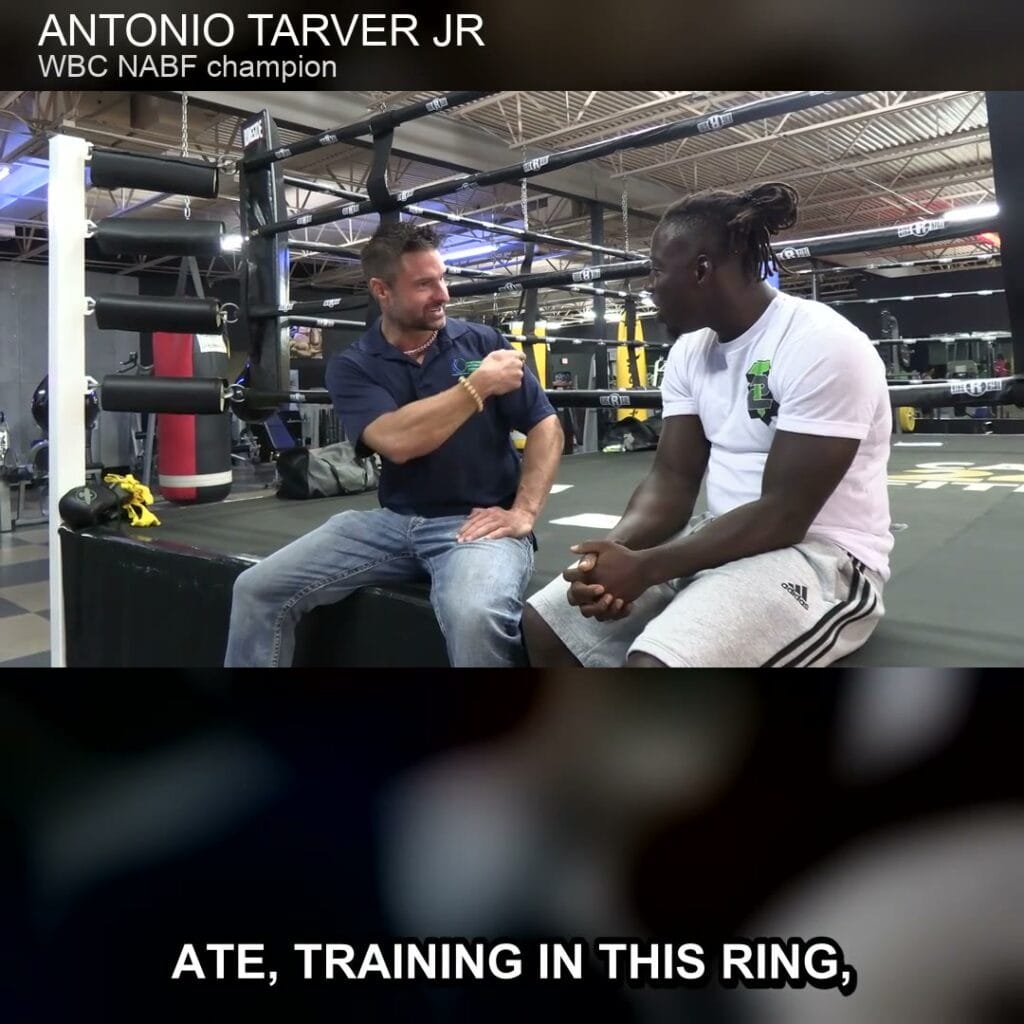 Antonio Tarver Jr in The Keto Project, frame from the film clip