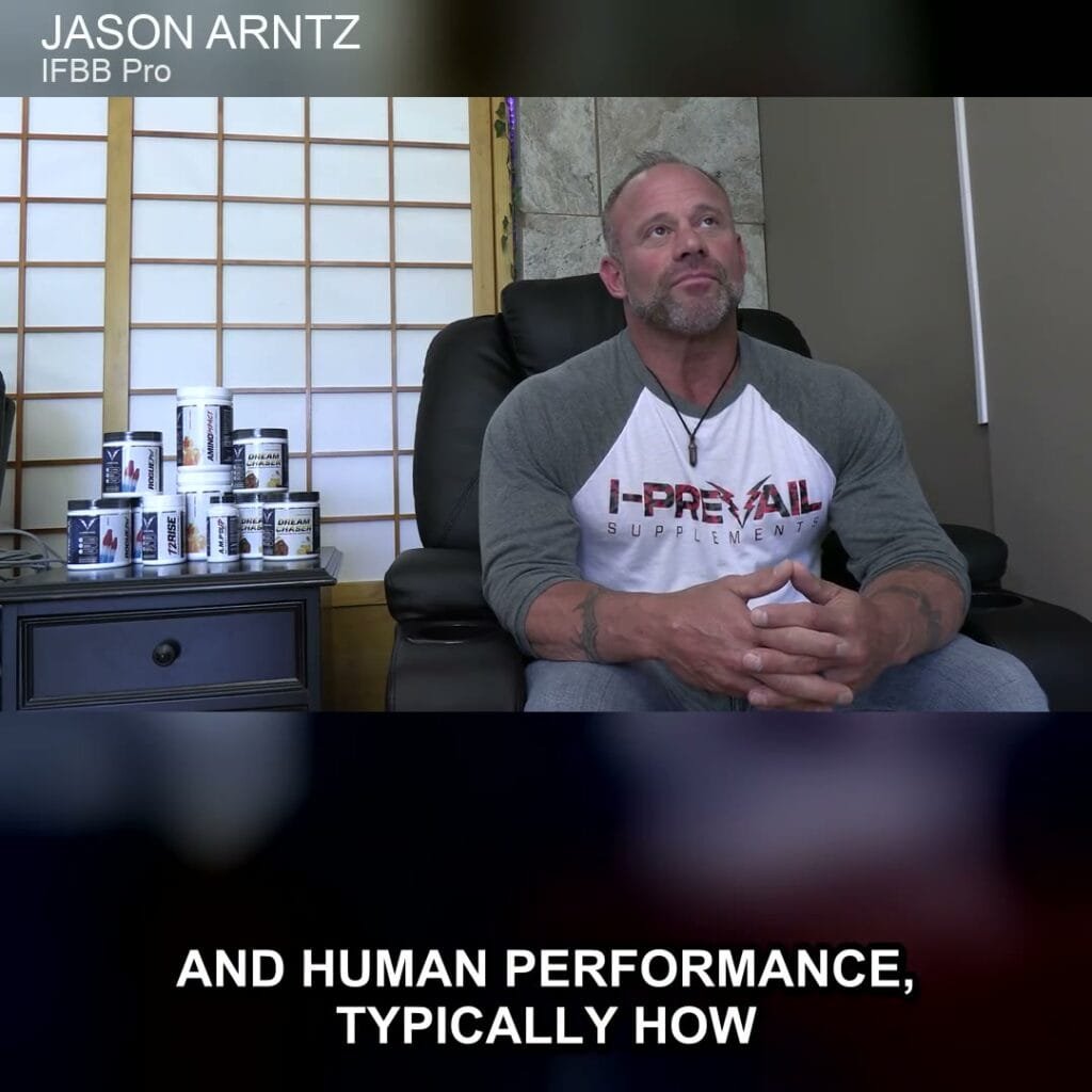 Jason Arntz in The Keto Project, frame from the film clip