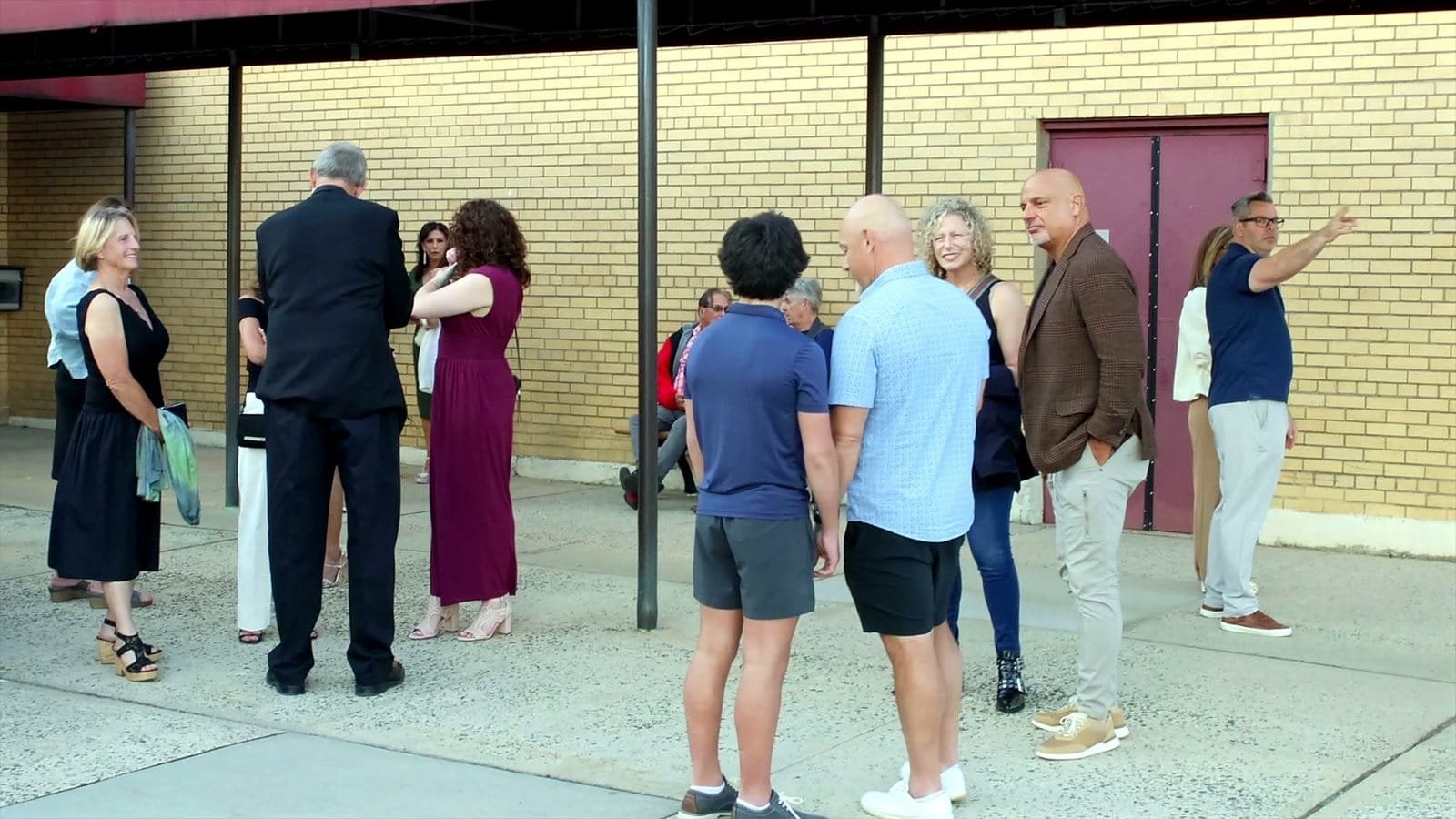 Guests gathering outside the cinema for The Keto Project premiere